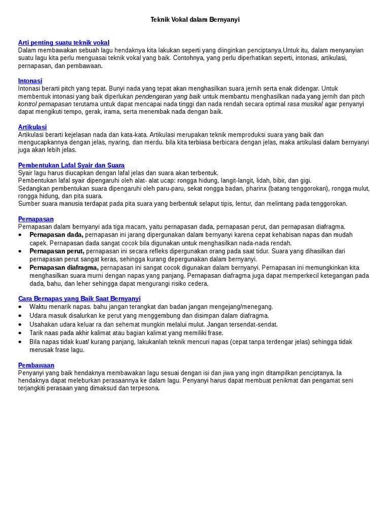 Bernyanyi Lagu Daerah