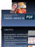 Sindrome Uremico Hemolitico en Pediatria