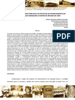 A GESTÃO DOS RECURSOS PÚBLICOS E AS POLÍTICAS DE FINANCIAMENTO DA 