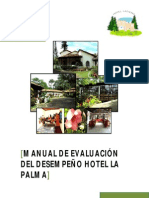 Manual de Evaluación Del Desempeño Hotel La Palma