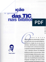 Integração e Gestão Das TIC Nas Bibliotecas