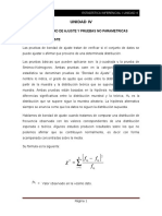 Pruebas de Bondad de Ajsute y Pruebas No Parametricas