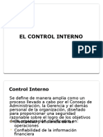 6. El Control Interno (1)