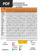 Jadwal Oktober