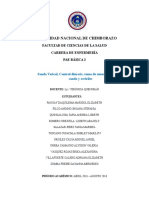 Informe Sonda Vesical, Diuresis, Muestra