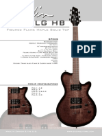 LG HB Figured Flame Maple Solid Top Guitar Specs