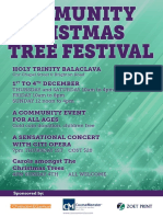 holy trinity christmas tree festival 2016