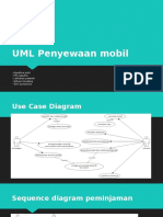 UML Penyewaan Mobil