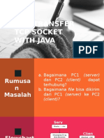 File Transfer TCP Socket Menggunakan Java