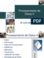 Procesamiento de Datos II Luis Castellanos