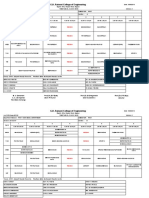 FYBE Sem I Class Time Table Ver II W 16