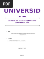 Servicios de Tecnología de Información