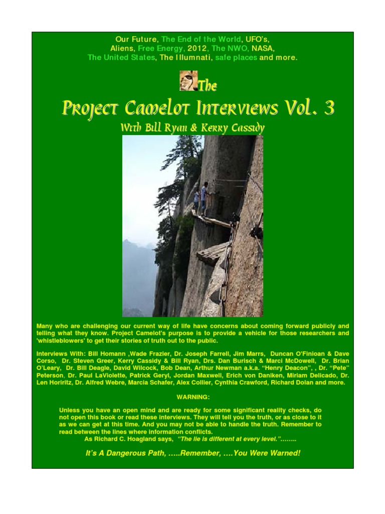 camelot retirement living on Project Camelot Interviews Vol 3 Nature