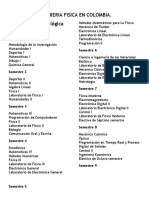 Ingenieria Fisica en Colombia