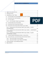 Evaluación de yacimientos: Ecuaciones de flujo de fluidos