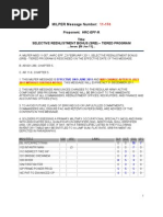 SELECTIVE REENLISTMENT BONUS (SRB) - TIERED PROGRAM (MILPER Message 11-174)