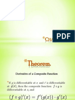 Chain Rule and Implicit Differentiation