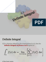 Definite Integral