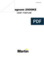 Magnum 2500HZ User Manual