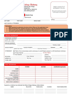 Form 1 Admission Application Sol PDF