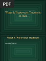 Water & Wastewater Treatment in India