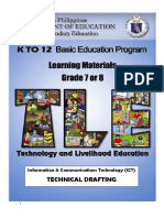 K To 12 Entrep-Based Technical Drafting Learning Module PDF