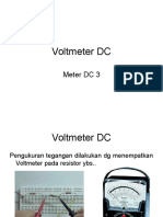 Meter DC 3 Voltmeter DC