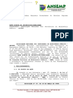 ADIN - Exercício Advocacia Servidor MP