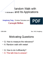 Fast Random Walk With Restart and Its Applications: Hanghang Tong