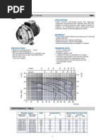 Grundfos HS Pumps Data Sheet | PDF | Pump | Valve