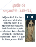 Hipatia de Alejandría (355-415)