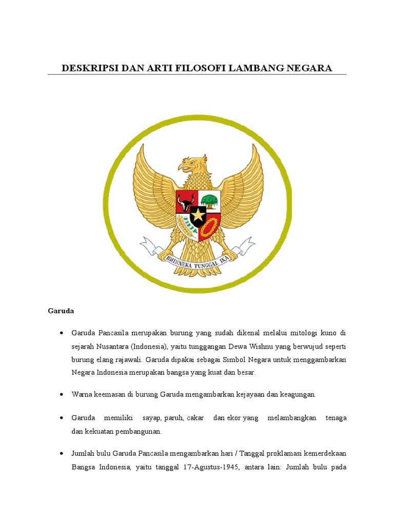  Makna  Warna  Kuning  Keemasan Pada Burung Garuda Ide 