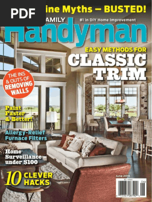 The Family Handyman - June 2016