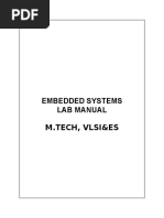 Embedded Systems Lab Manual MOD