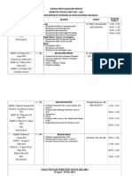 Jadwal I.bedah Smester Genap 2012-2013 (S6)