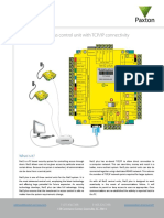 Advanced TCP/IP access control unit