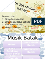 Pesona Musik Batak