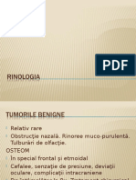 06 - Rinologia - Tumori Benigne Si Maligne