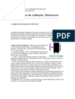 Medições de Radiação Detectores