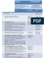 CTZ 10. Presentaci+ N Nueva Propuesta Curricular 2016. EST 1