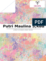 Putri Maulina S, Ked: Letters To My Parents, Patient, and Life