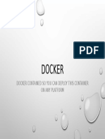 Docker: Docker Contained So You Can Deploy This Container On Any Platform