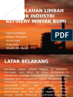 Pengolahan Limbah Cair Industri Refinery Minyak Bumi