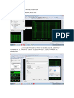 Imprimir o Exportar Proyecto en PDF