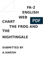 FA-2 English WEB Chart The Frog and THE Nightingale: Submitted by A.Harish