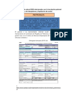 Procedimiento Ante El IGSS Relacionados Con La Inscripción Patronal y de Trabajadores y Liquidación de Cuotas