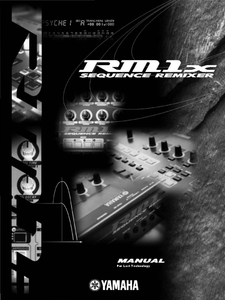 Yamaha Rm1x [Manual] | Sintetizador | Sonido