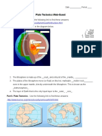 Plate Tectonics Web Quest Student