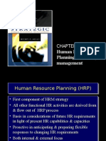 Human Resource Planning and Change Management