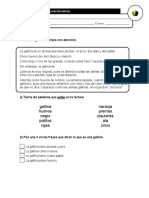 Lengua 3ºP (Evaluación Inicial) PDF
